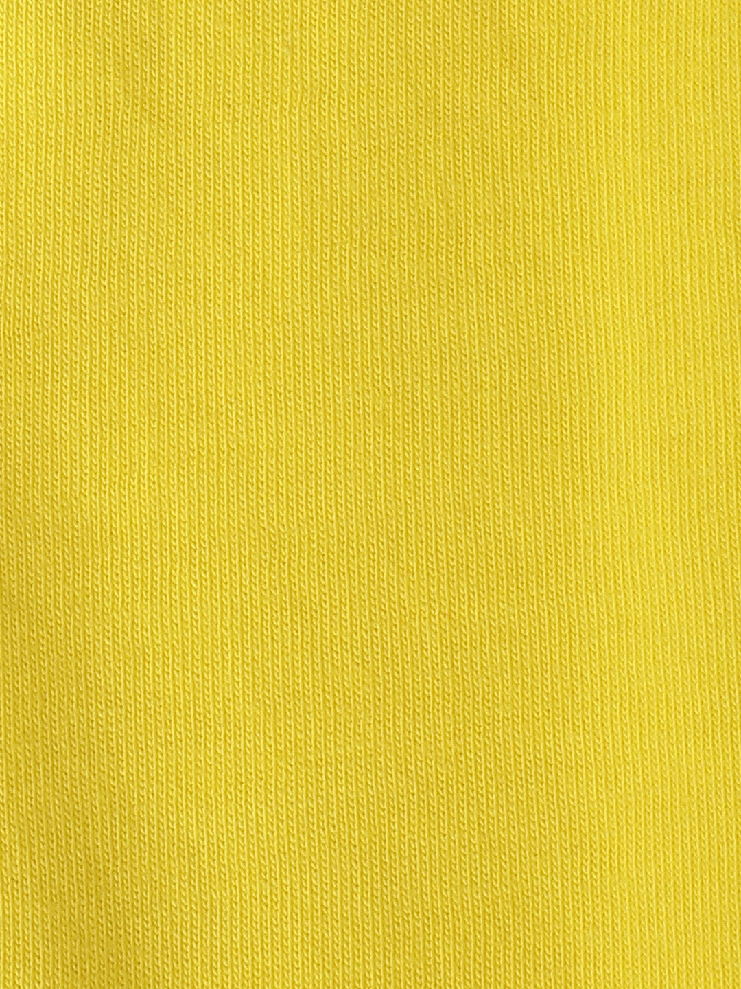 Yellow Printed Round Neck Half Sleeve T-shirt