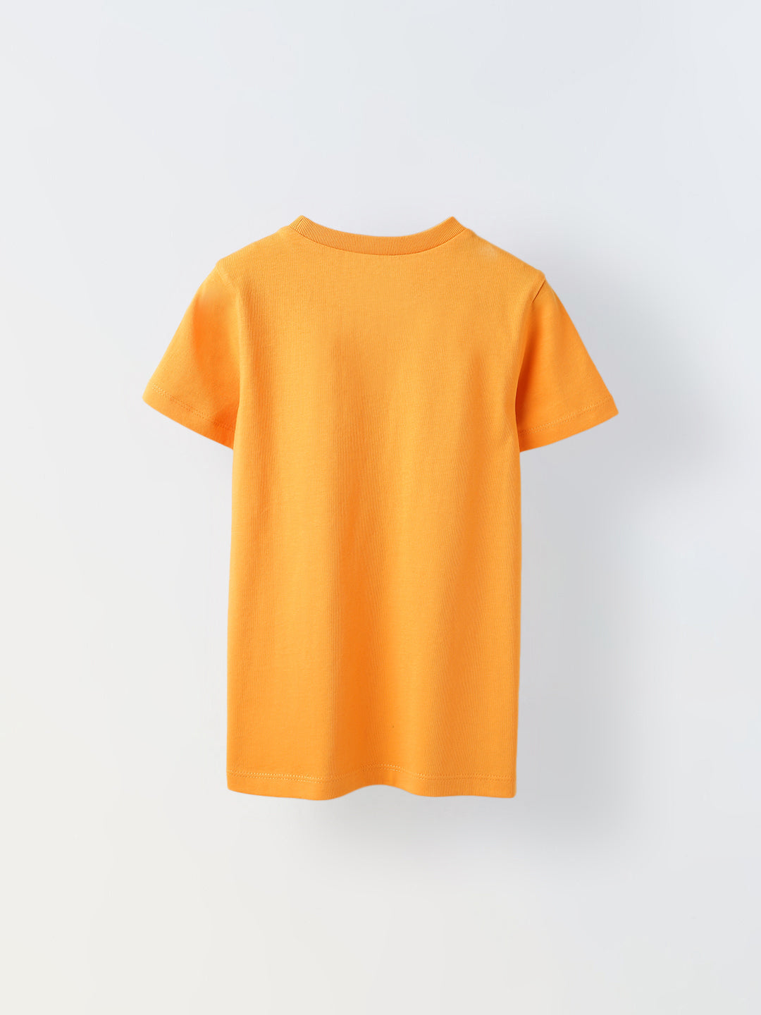 Orange Clown Cartoon Printed T-shirt