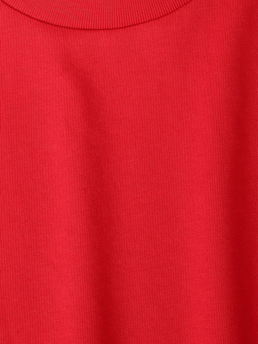 Red Half Sleeve printed Tshirt