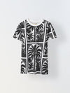 Everyday Tropical Print T-Shirt