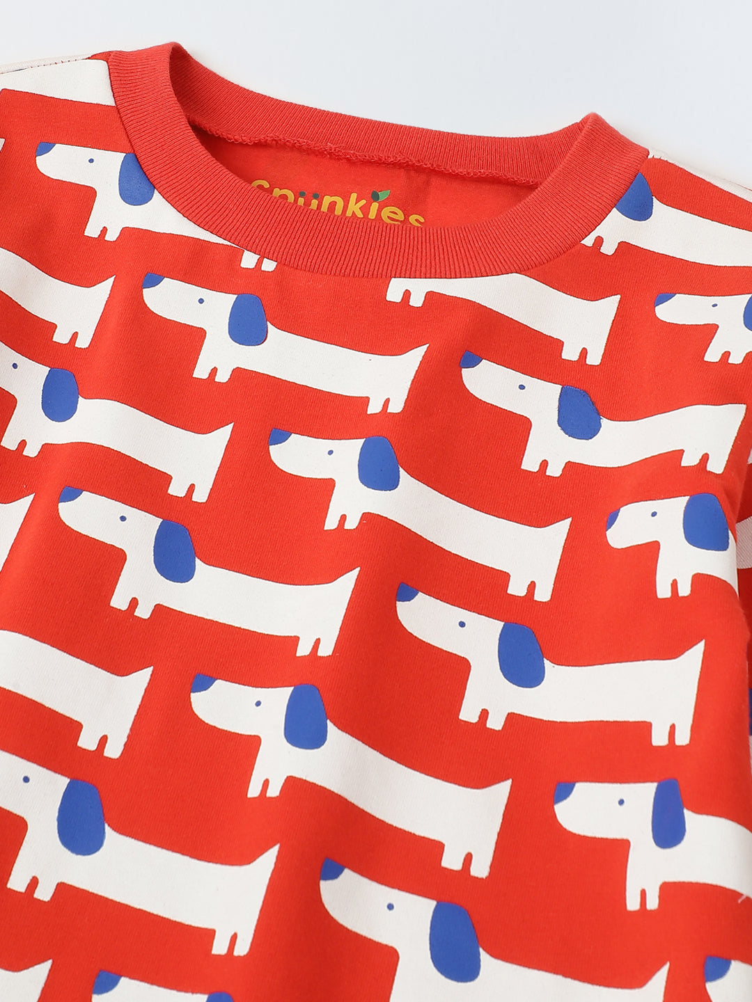Everyday Dashund Print T-Shirt