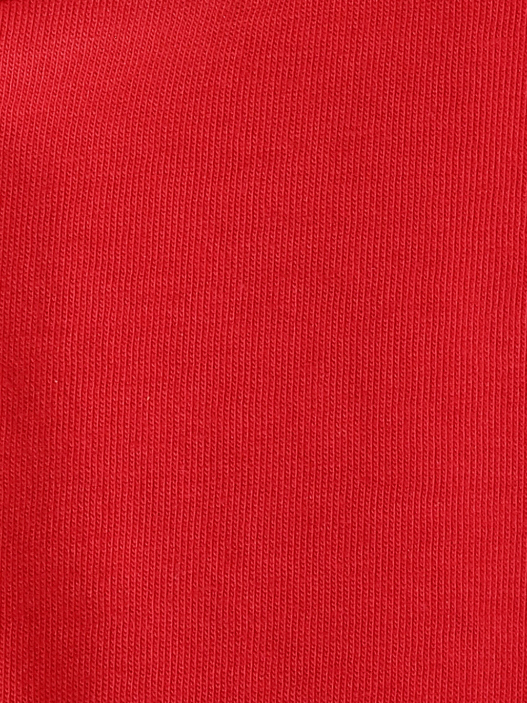 Red "Lucky Me" Print Half Sleeve T-shirt
