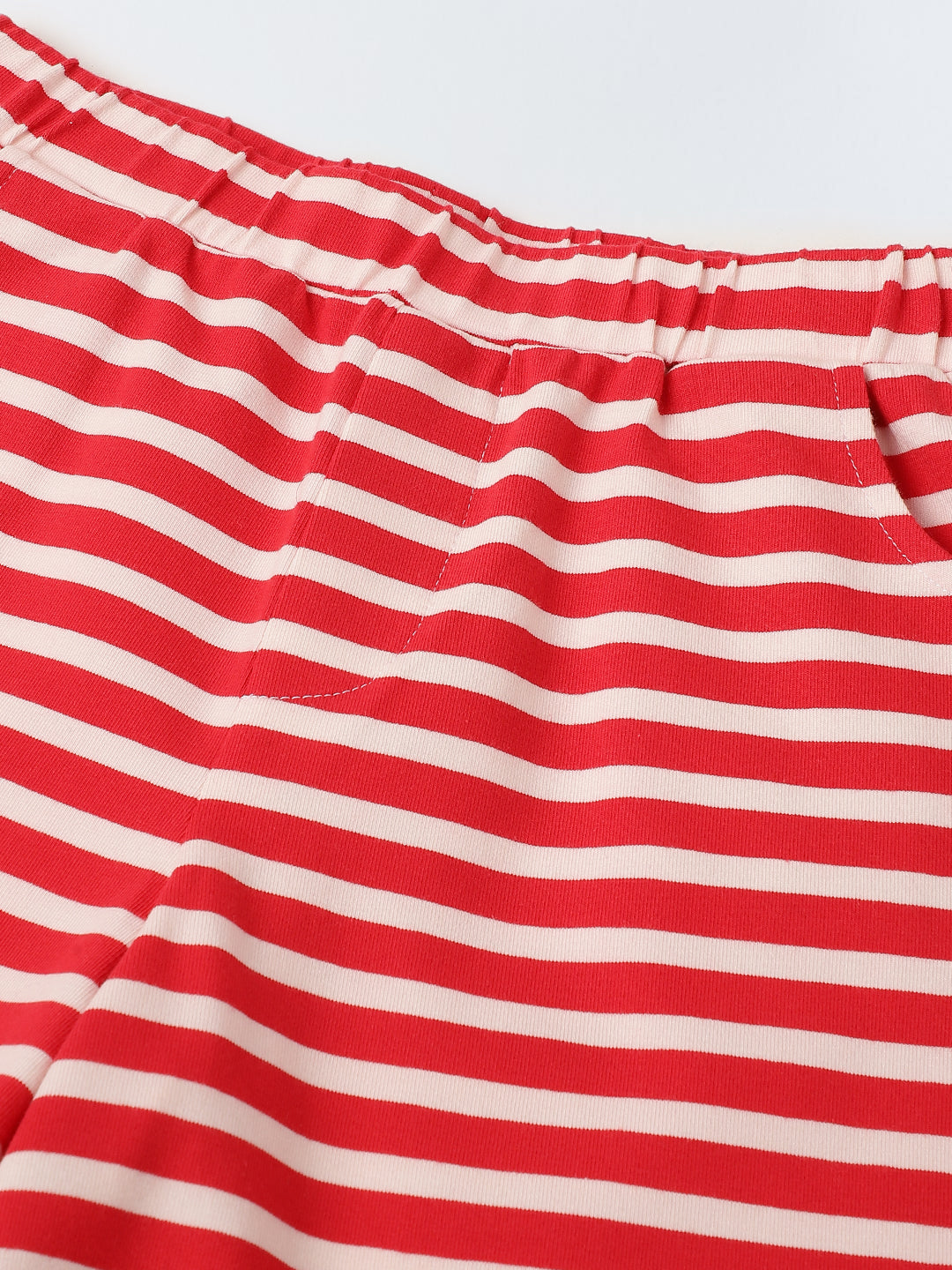 Red Striped Co-Ord Set-Boy
