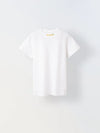 Kids White Plain T- shirt