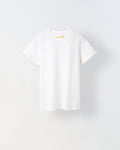 Kids White Plain T- shirt