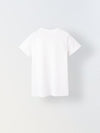 Kids White Plain T- shirt