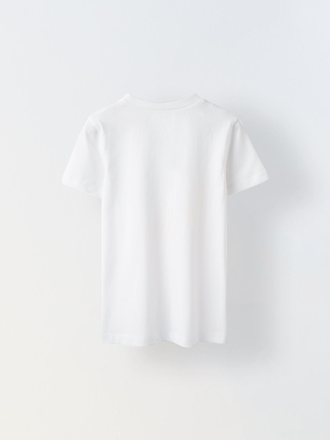 White Lemon Print Half Sleeve T-shirt Girls