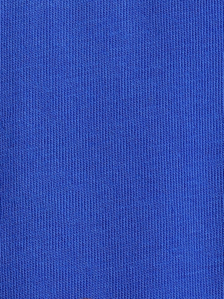 Blue Printed Half Sleeve T-shirt