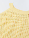 Yellow Crochet Co-ord Set