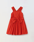 Red Bow A-line Dress