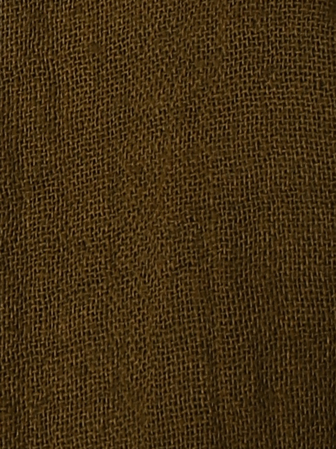 Brown Bow Cotton Gauze Dress