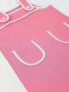 Spunkies Pink Girls Solid Square Neck Sleeveless A-Line Dress