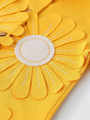 Yellow Sunflower Embellished Jacket