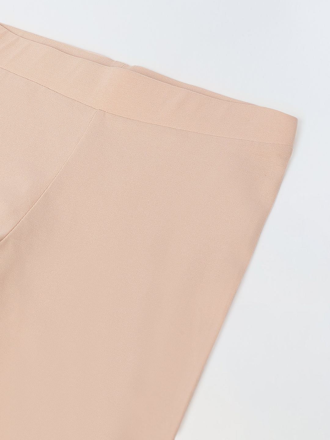 Rose Cotton Lycra Leggings For Girls