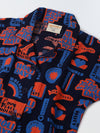 Spunkies Cotton Gauze Woven Printed Regular Casual Wear Set Girls Full Sleeve Multicolor Soft Fabric