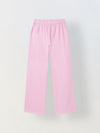 Spunkies Girls Pink Smocked Round Neck Sleeveless Top and Trousers Set
