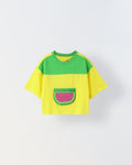 Girls Cotton Printed Top