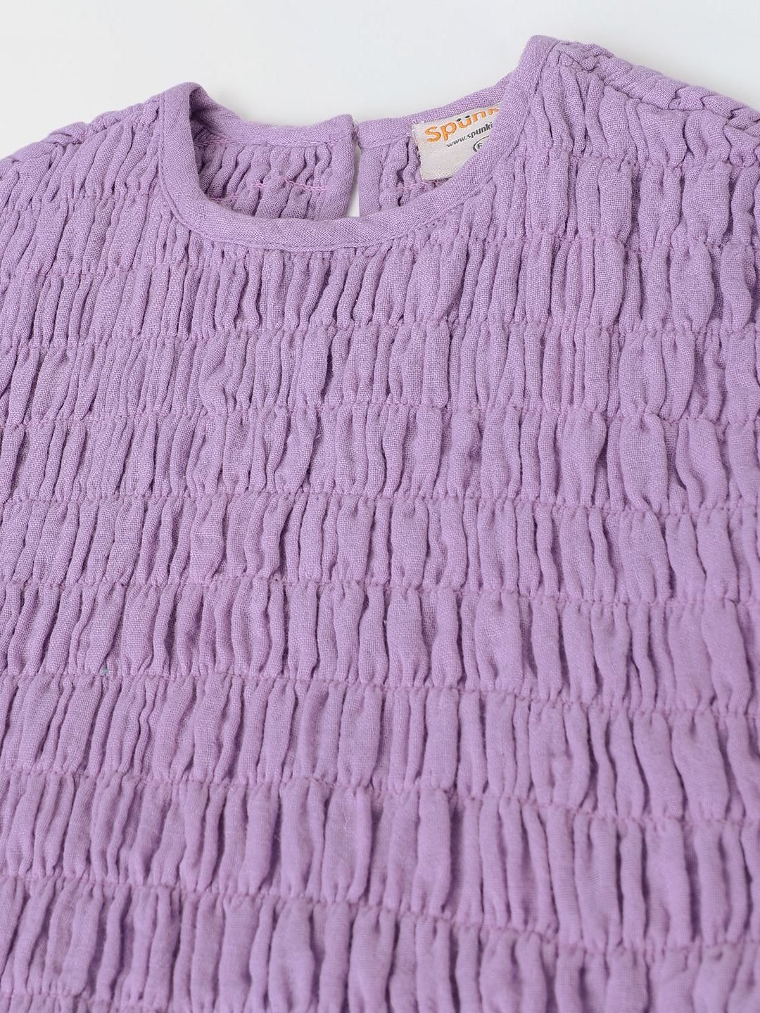 Lavender Cotton Gauze Wide Leg Co-ord Set