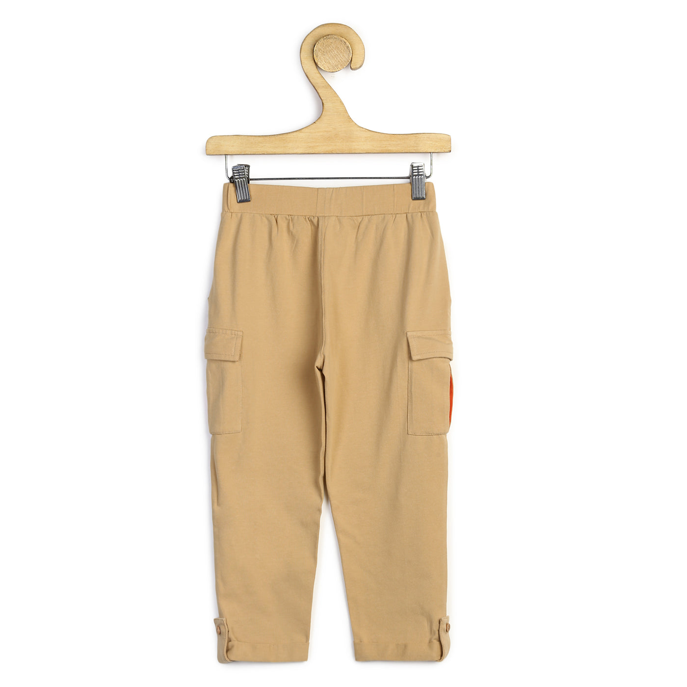 Combo of 2 Beige & Orange Jogger Boys for Ultimate Comfort