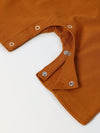 Infant Orange Cotton Jersey Romper