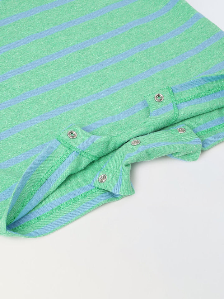 Pack of 3 Infant Cotton Round Neck Romper for Kids