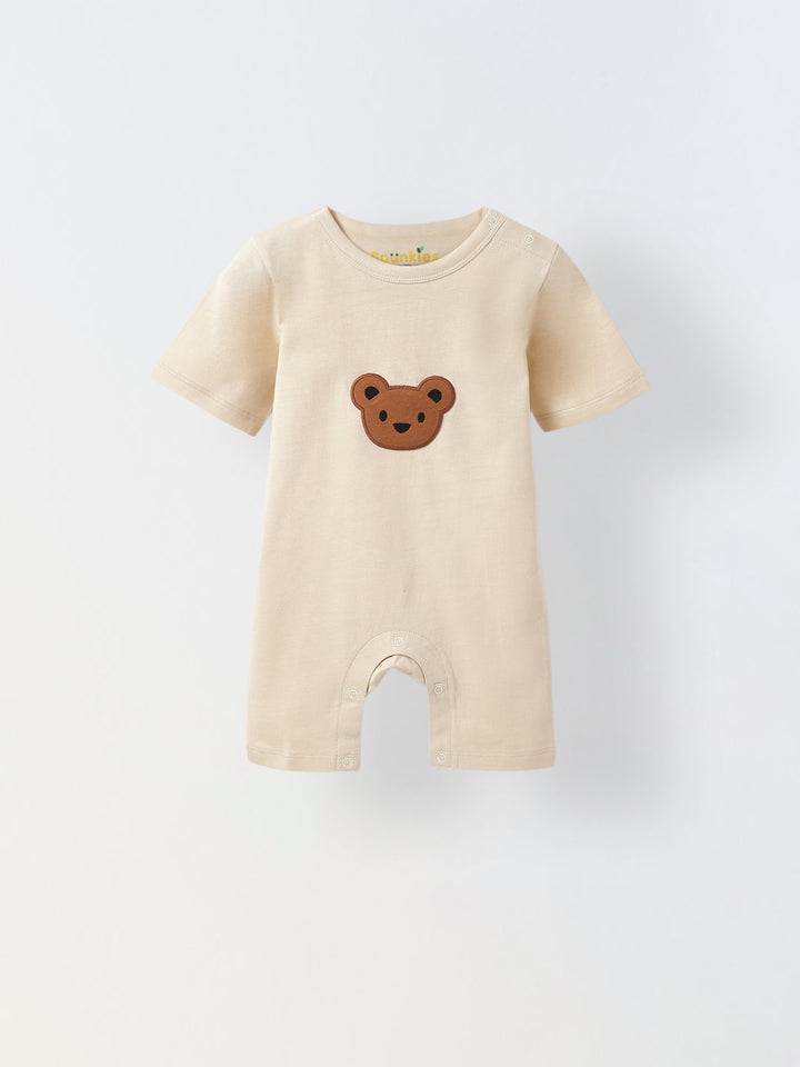 Infant Cotton Buttercream Romper