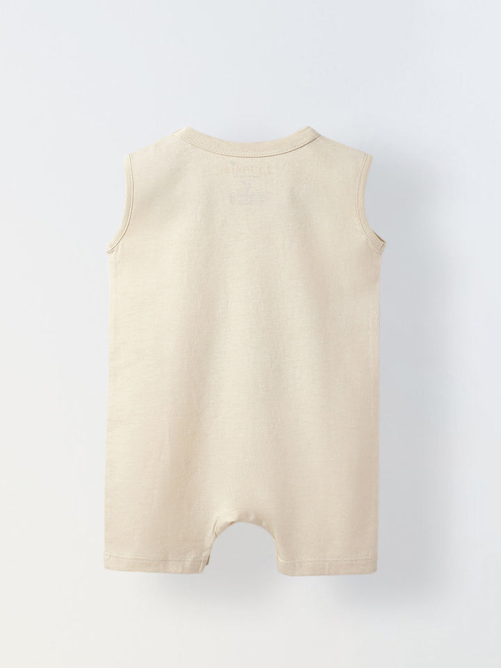 Infant Cotton Buttercream Romper