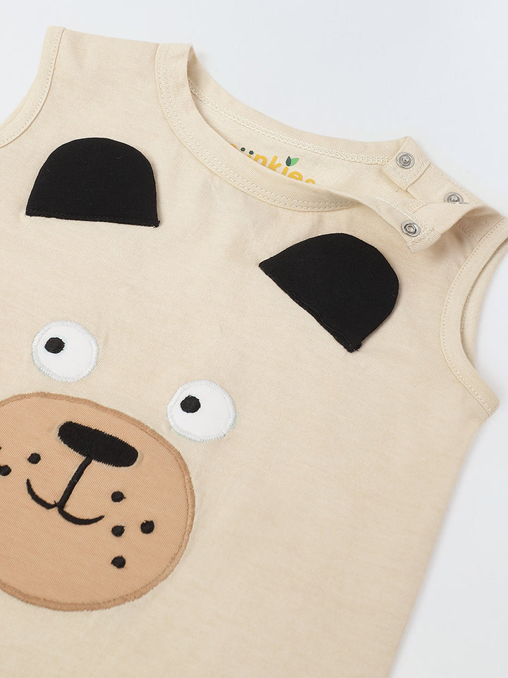 Infant Cotton Buttercream Romper