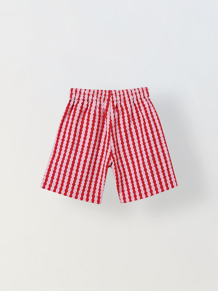 Spunkies Waves Shirt & Shorts Set