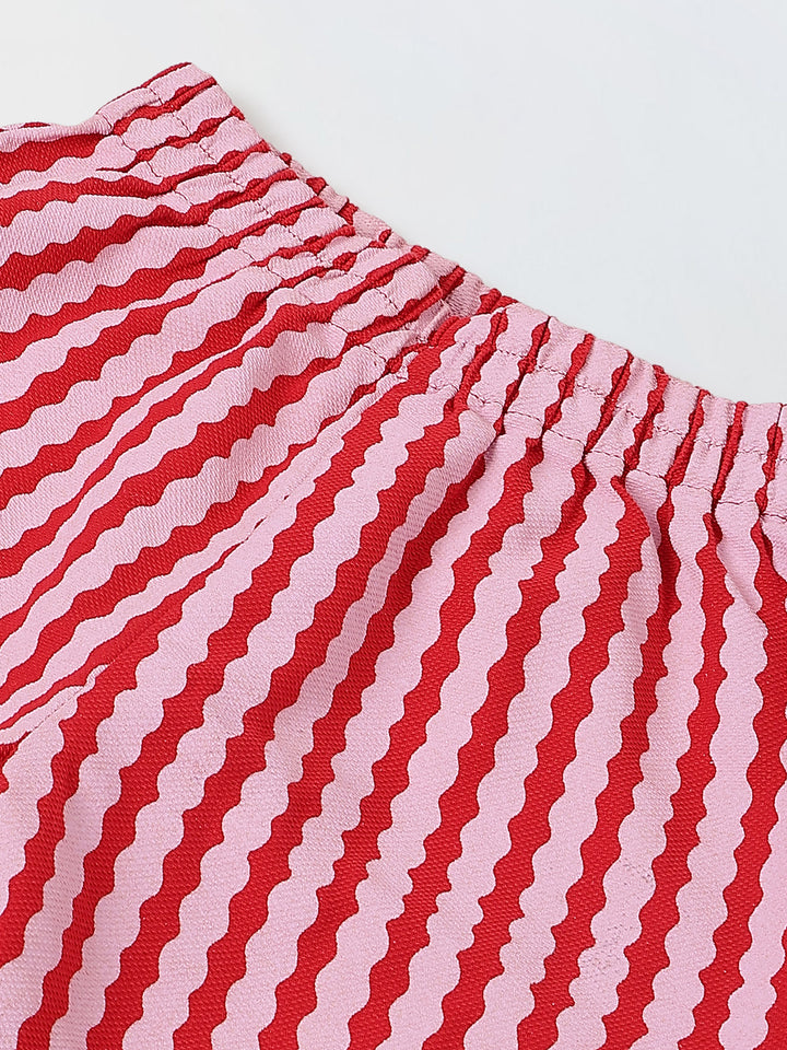 Spunkies Waves Shirt & Shorts Set