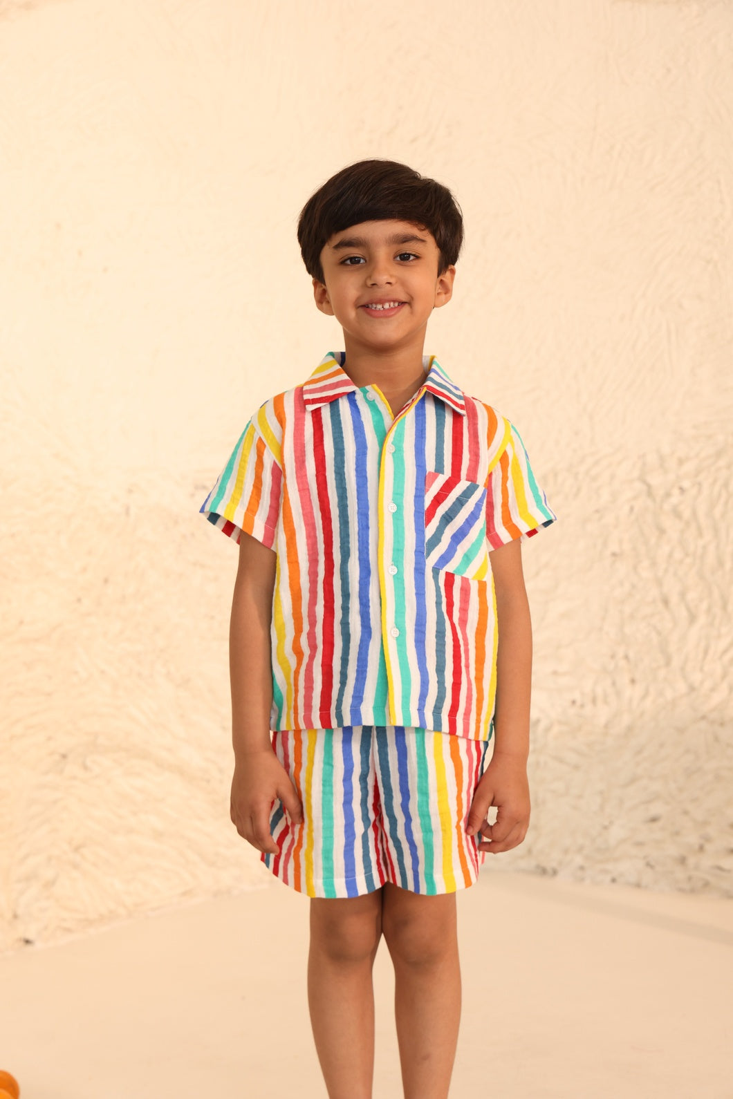 Boys Striped Summer Wear Sets