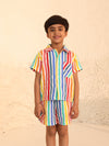 Boys Striped Summer Wear Sets