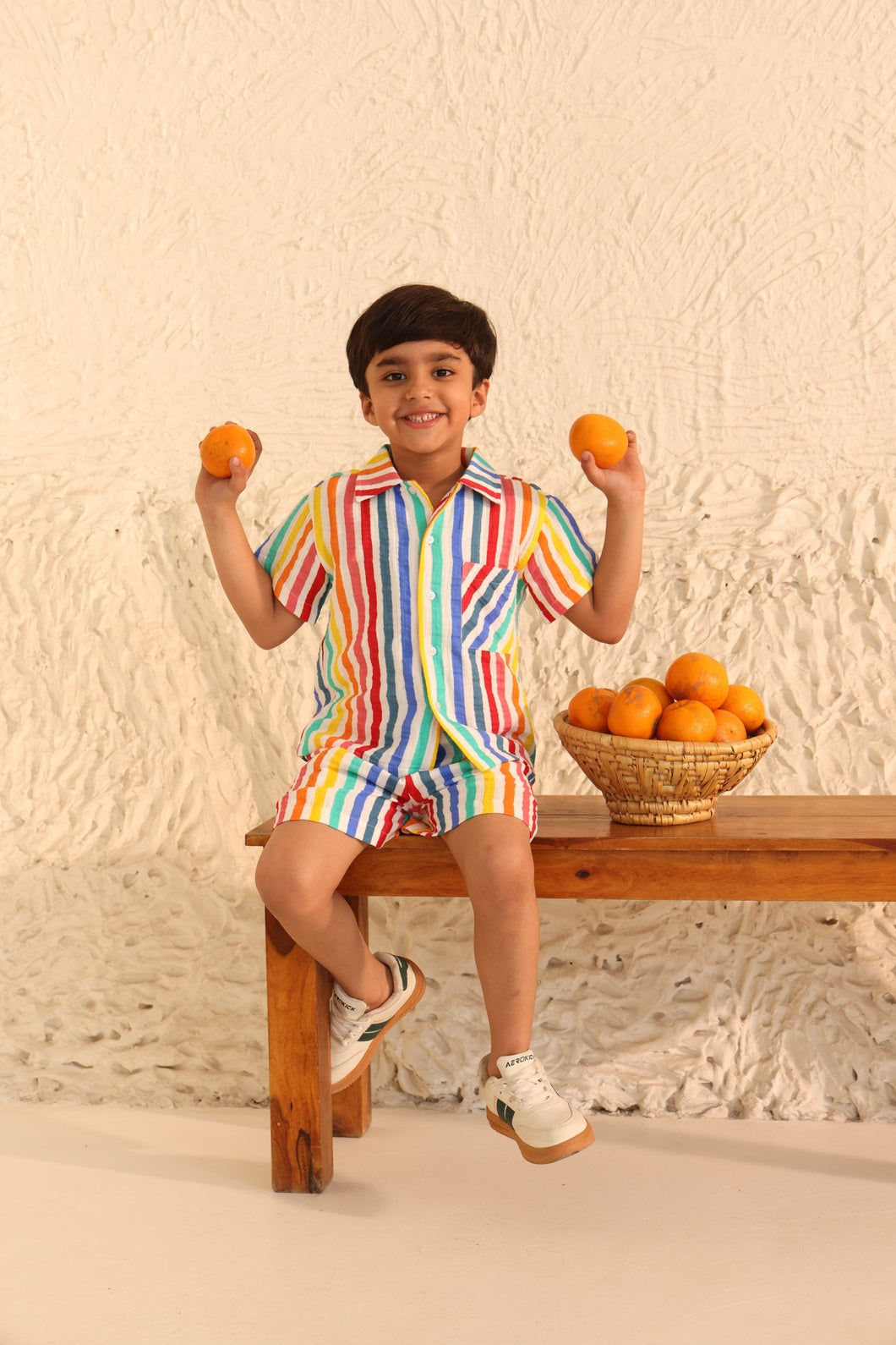 Boys Striped Summer Wear Sets