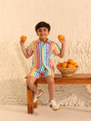 Boys Striped Summer Wear Sets