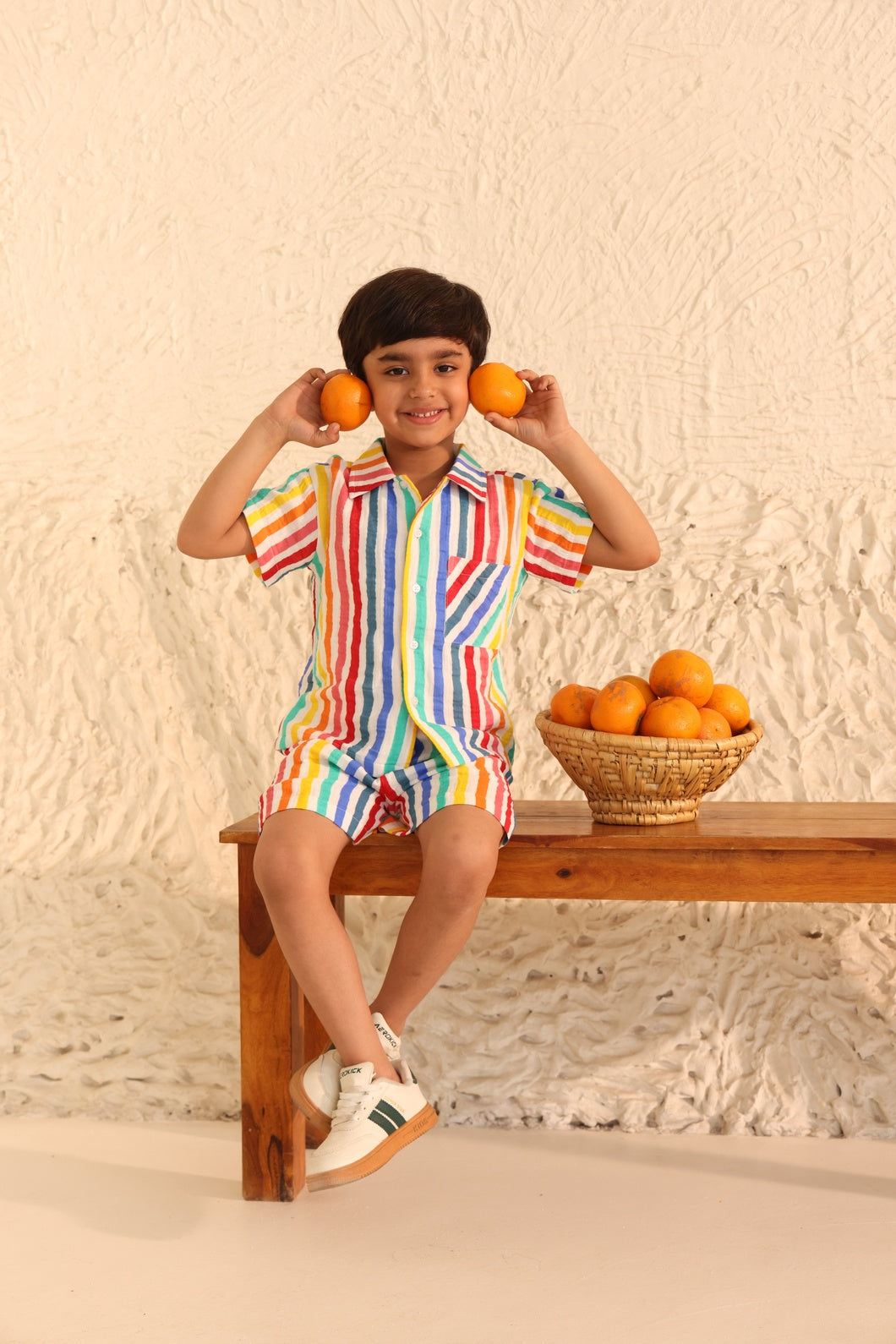 Boys Striped Summer Wear Sets