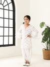 Girls White Long Sleeve Kids Set