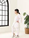 Girls White Long Sleeve Kids Set