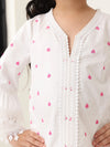 Girls White Long Sleeve Kids Set