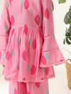 Girls Pink Long Sleeve Kids Set