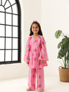 Girls Pink Long Sleeve Kids Set