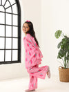 Girls Pink Long Sleeve Kids Set