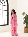 Girls Pink Long Sleeve Kids Set