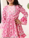 Girls Pink Long Sleeve Kids Set