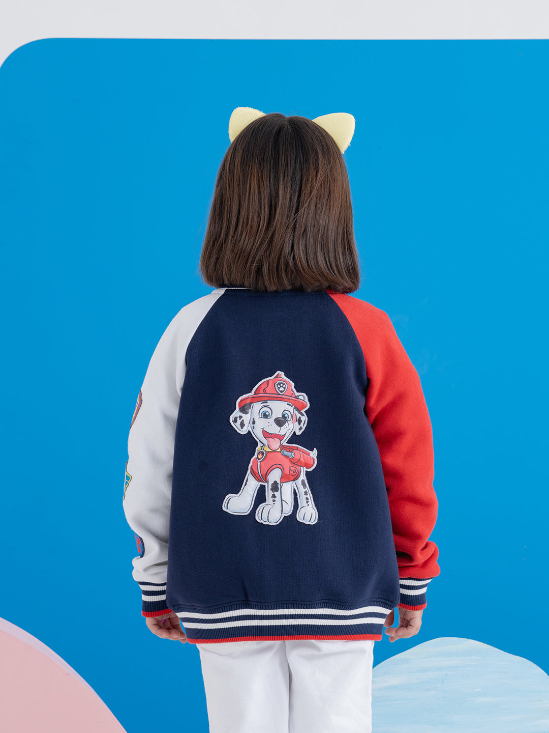 Red& Black Unisex Paw Patrol Jackets With 3D Badge