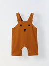 Infant Orange Cotton Jersey Romper