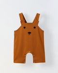 Infant Orange Cotton Jersey Romper