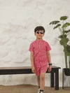 Spunkies Waves Shirt & Shorts Set