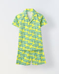 Lime Geometric Print Co-Ord Set- Boy