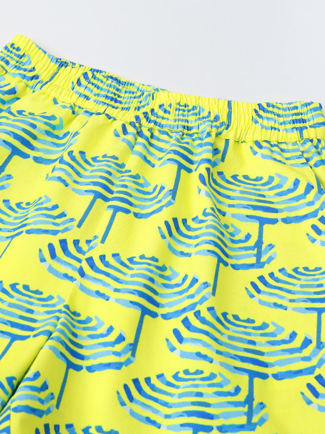 Lime Geometric Print Co-Ord Set- Boy