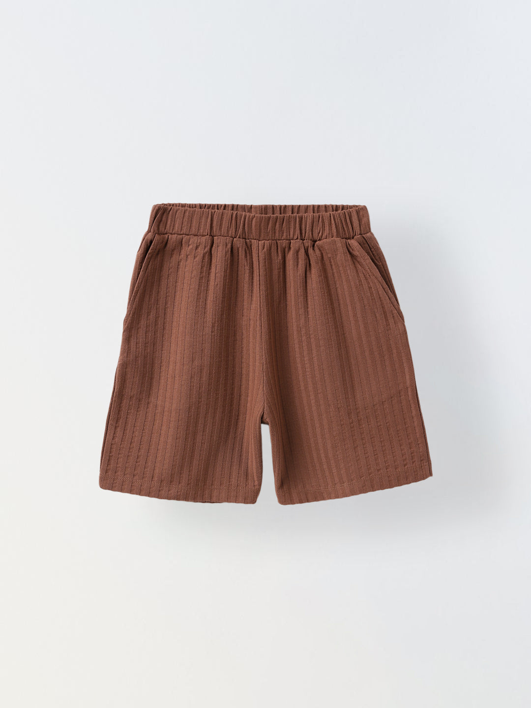 Summer Cotton Structured Fabric Boys Shirt Set